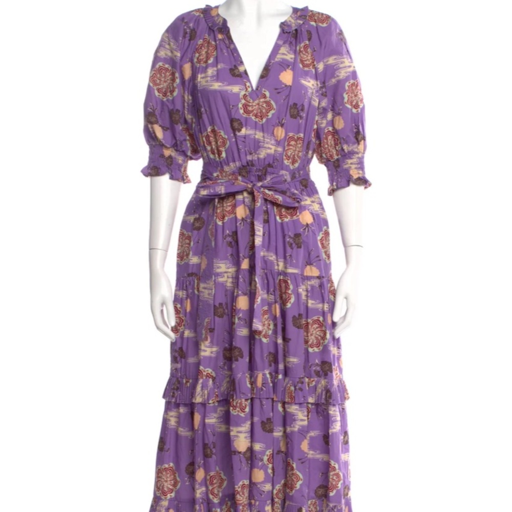 Ulla Johnson Dasha floral dress -zinnia
